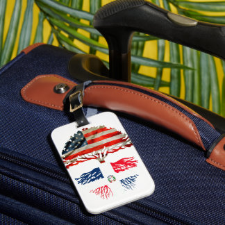 Republica Dominicana roots American grown Bagagelabel