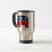 Republica Elephant Travel Mug Reisbeker (Voorkant links)
