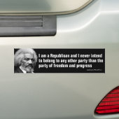 Républicain Frederick Douglass Sticker (En voiture)