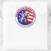 Républicains contre les autocollants (Sac)