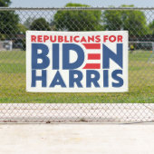 Républicains pour la bannière de bateaux du présid (En situation)