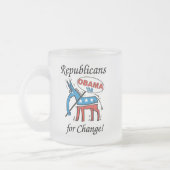 Républicains pour la tasse givrée par changement (Gauche)