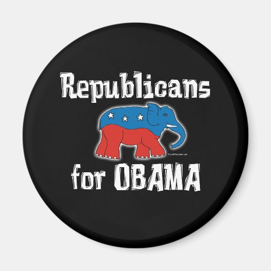 Républicains pour les Magnets d'Obama (Devant)