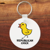 Republican Chick Sleutelhanger (Voorkant)