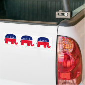 Republican Elephant Bumpersticker (Op Truck)
