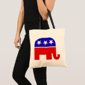 Republican Elephant Canvas tas (Voorkant (product))