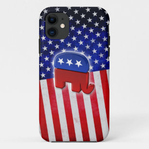 Republican Elephant iPhone 11 Hoesje