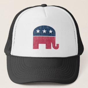 Republican Elephant -depressie Trucker Pet