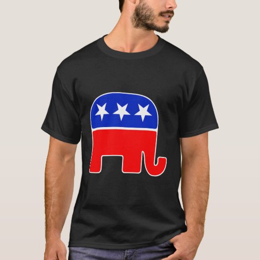 Republican Elephant T-shirt (Voorkant)