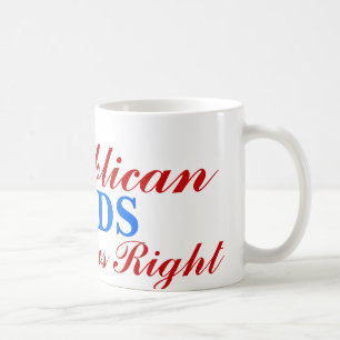 Republican, heb altijd gelijk, DADS Koffiemok
