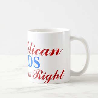 Republican, heb altijd gelijk, DADS Koffiemok