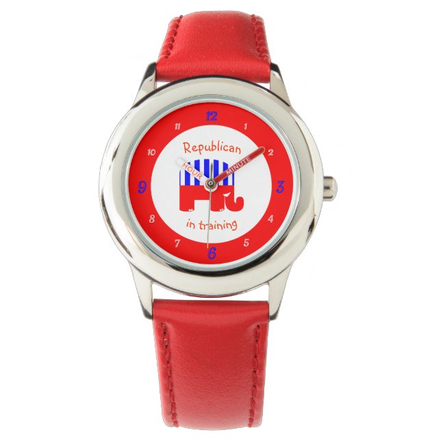 Republican in training Genummerd horloge (Voorkant)