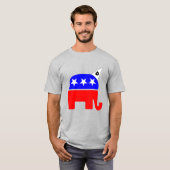 Republican Party Logo Dunce T-shirt (Voorkant volledig)