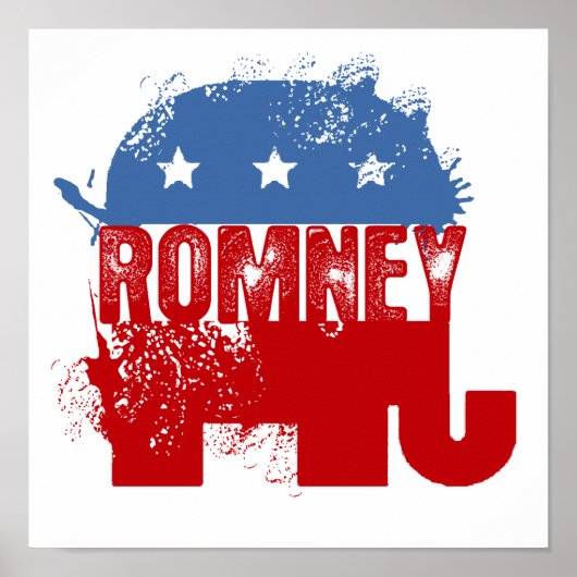Republican ROMNEY Poster (Voorkant)