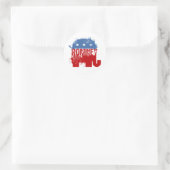Republican ROMNEY Ronde Sticker (Tas)