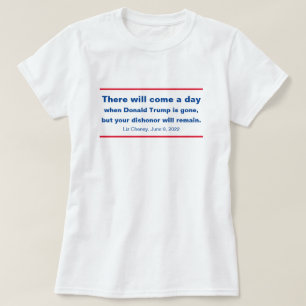 Republiceert uw bisschop of zal Cheney Quote blijv T-shirt