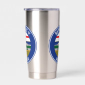 Republiek Alberta WEXIT Geïsoleerde Drinkbeker (Rechts)