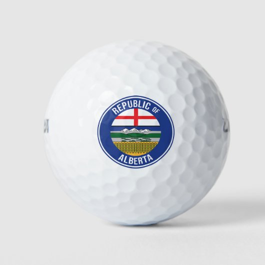 Republiek Alberta WEXIT Golfballen (Voorkant)