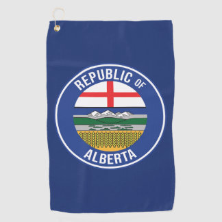Republiek Alberta WEXIT Golfhanddoek
