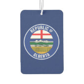 Republiek Alberta WEXIT Luchtverfrisser (Achterkant)