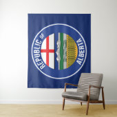 Republiek Alberta WEXIT Wandkleed (In situ)