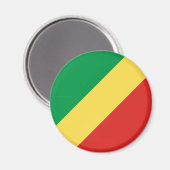 Republiek Congo Vlag Magnet Magneet (Voorkant / Achterkant)