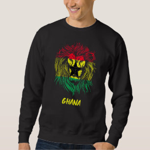 Republiek Ghana Leeuwen Ghanese vlag Ghana Trui