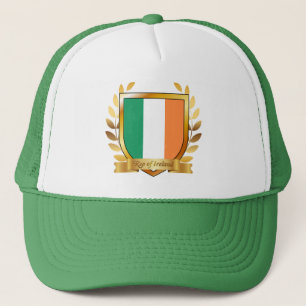 Republiek Ierland Vlag Schild Trucker Pet