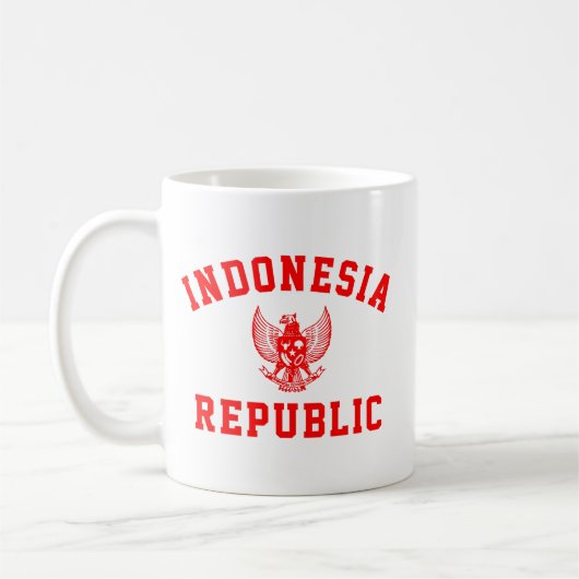 Republiek Indonesië Koffiemok (Links)