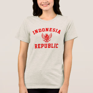 Republiek Indonesië Tri-Blend Shirt