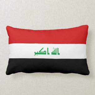 Republiek Irak land met lange vlag Kussen