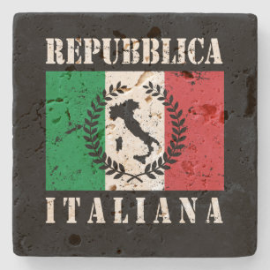 Republiek Italië Stenen Onderzetter