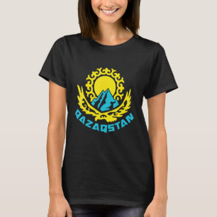 Republiek Kazachstan Qazaqstan Kazachse vlag 14 T-shirt