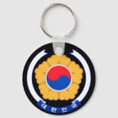 Republiek Korea Emblem Sleutelhanger (Voorkant)