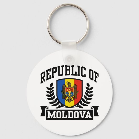 Republiek Moldavië Sleutelhanger (Voorkant)