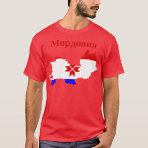 Republiek Mordovia Rusland T-shirt