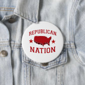REPUBLIEK NATION RONDE BUTTON 4,0 CM (In situ)