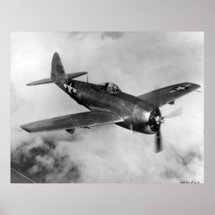 Republiek P-47 Thunderbolt Poster