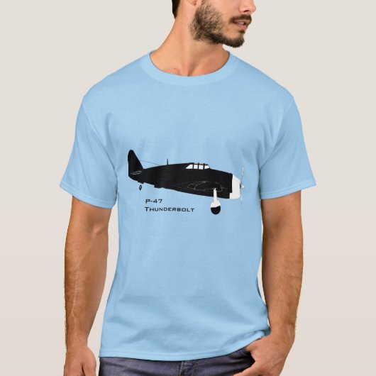 Republiek P-47 Thunderbolt T-shirt (Voorkant)