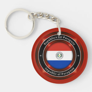 Republiek Paraguay Sleutelhanger