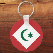 Republiek Rif, Marokkaanse vlag Sleutelhanger (Voorkant)