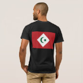 Republiek Rif, Marokkaanse vlag T-shirt (Achterkant volledig)