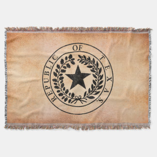 Republiek Texas Seal Deken