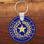 Republiek Texas Seal Sleutelhanger (Voorkant)