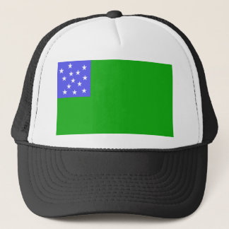 Republiek Vermont - vlag van de groene bergboys Trucker Pet