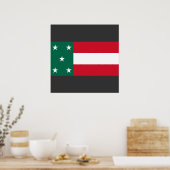 Republiek Yucatan, Mexico Poster (Keuken)