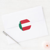 Republiek Yucatan, Mexico Ronde Sticker (Envelop)