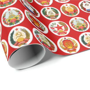 Republieken van de Sovjet-Unie Cadeaupapier