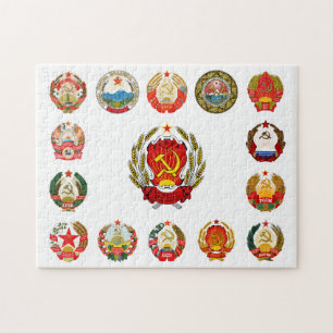 Republieken van de Sovjet-Unie Legpuzzel