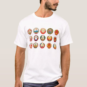 Republieken van de Sovjet-Unie T-shirt